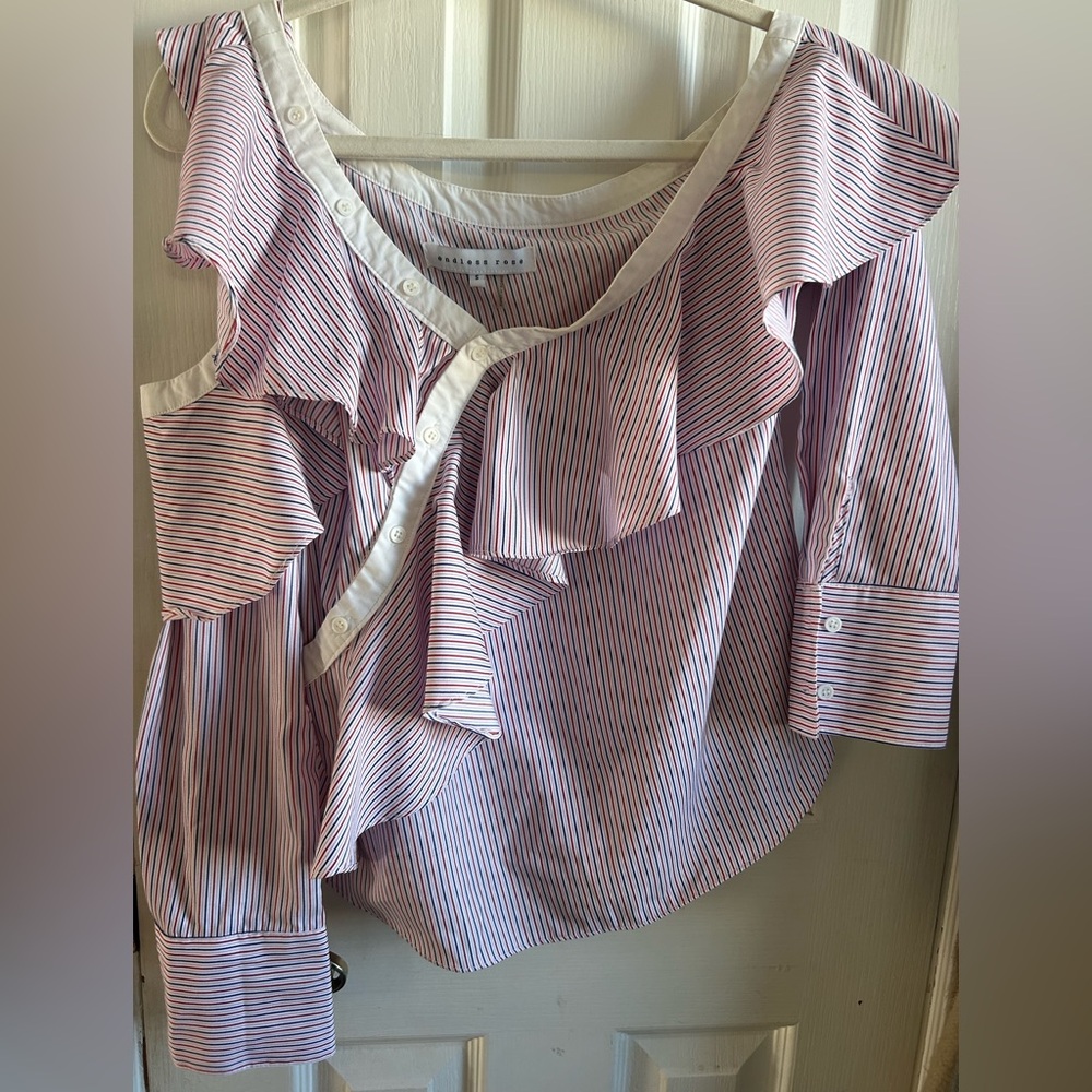 Revolve One Shoulder Top - Picture 5 of 11